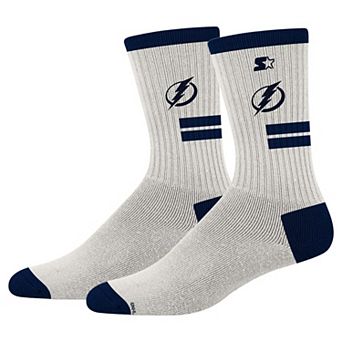Unisex Starter Cream Tampa Bay Lightning Premiere Cushioned Crew Socks