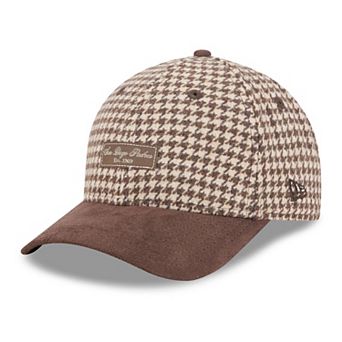 Women's New Era Light Brown San Diego Padres Faux Wool 9FORTY A-Frame M-Crown Adjustable Hat