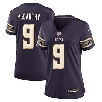 Women's Nike J.J McCarthy Purple Minnesota Vikings 2026 Rivalries Collection Game Jersey