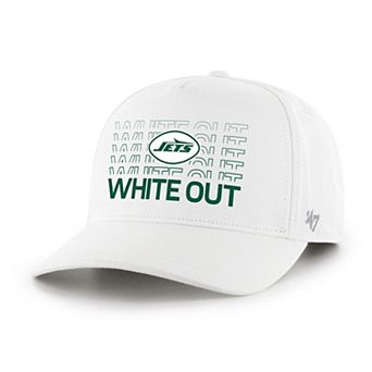 Men's '47 New York Jets White Out Game Hitch Adjustable Hat
