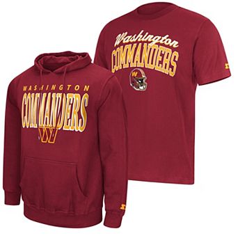 Men's Starter Burgundy Washington Commanders Logo T-Shirt & Hoodie Set