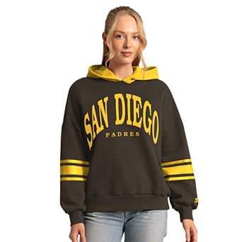 Women's Starter Brown San Diego Padres Best Coach Hoodie