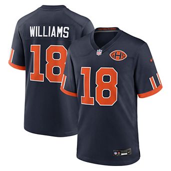 Men's Nike Caleb Williams Navy Chicago Bears 2026 Rivalries Collection Game Jersey