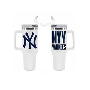 The Memory Company New York Yankees 40oz. Stainless Steel Tumbler with Flip Straw
