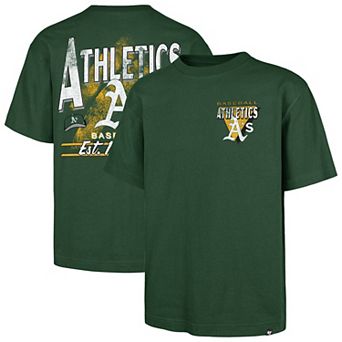 Men's '47 Green Athletics Under Bar Foundation T-Shirt