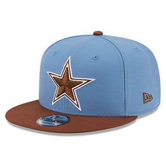 Men's New Era Blue/Brown Dallas Cowboys Color Pack 9FIFTY Snapback Hat