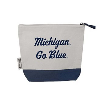 Cream Michigan Wolverines Everyday Purse Pouch
