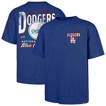 Men's '47 Royal Los Angeles Dodgers Under Bar Foundation T-Shirt