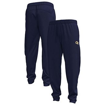 Men's Under Armour Navy Georgia Tech Yellow Jackets 2026 Sideline Unstoppable Fleece Pants