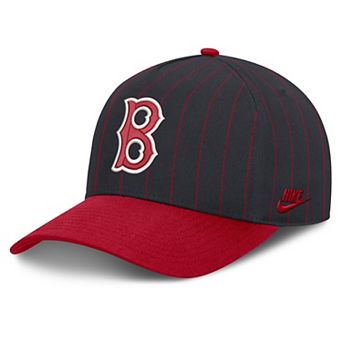 Male Nike Navy/Red Boston Red Sox Cooperstown Rise A-Frame Adjustable Hat