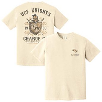 Men's FloGrown Cream UCF Knights Vintage Mascot T-Shirt