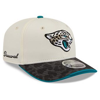 Youth New Era Natural Jacksonville Jaguars 2026 Rivalries Collection 9SEVENTY Adjustable Hat