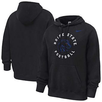 Men's Nike Black Boise State Broncos 2026 Coaches Collection Club Fleece Hoodie