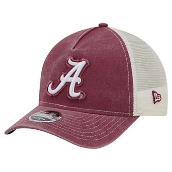 Youth New Era Crimson Alabama Crimson Tide Retro A-Frame Adjustable Trucker Hat