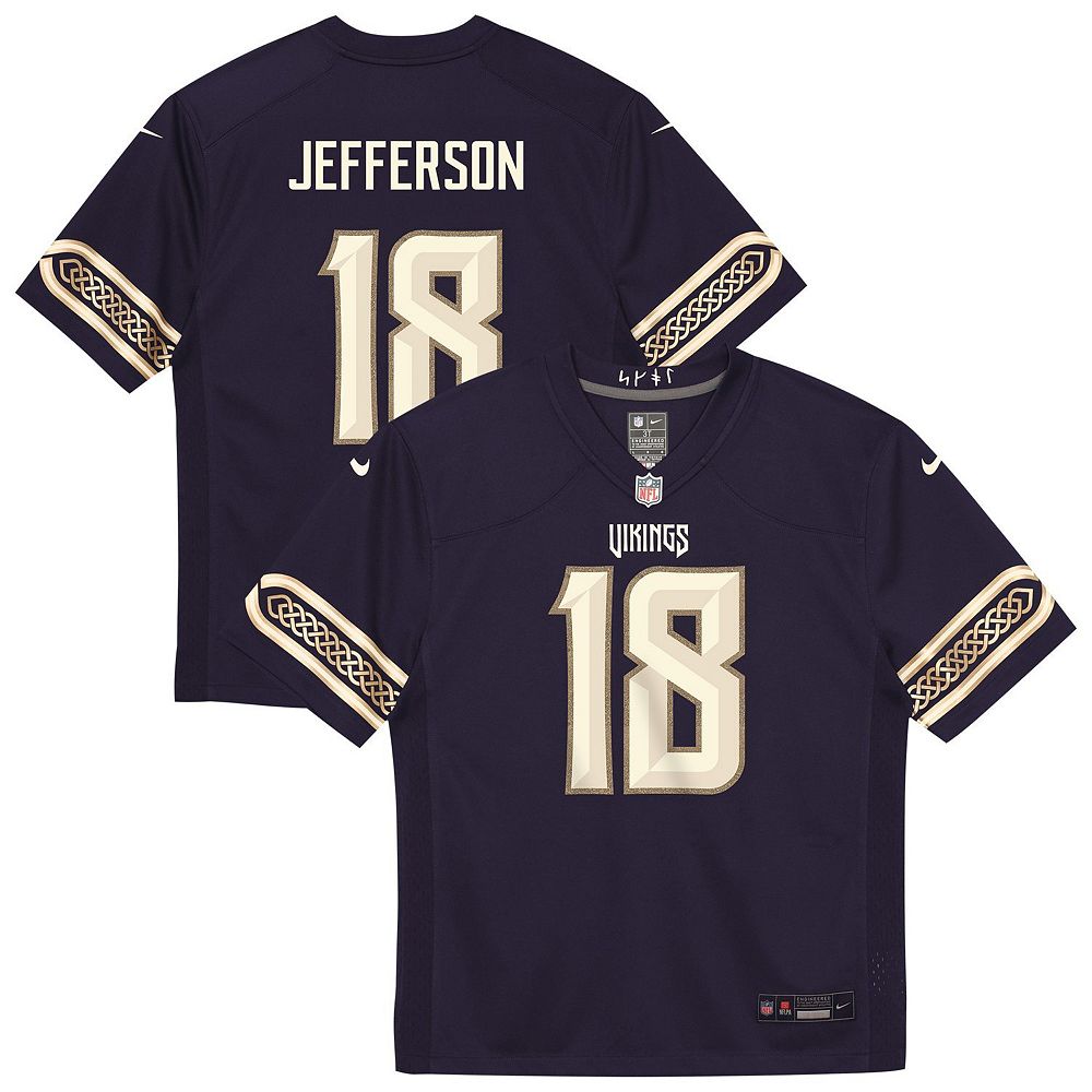 Toddler Nike Justin Jefferson Purple Minnesota Vikings 2026