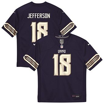 Toddler Nike Justin Jefferson Purple Minnesota Vikings 2026 Rivalries Collection Game Jersey
