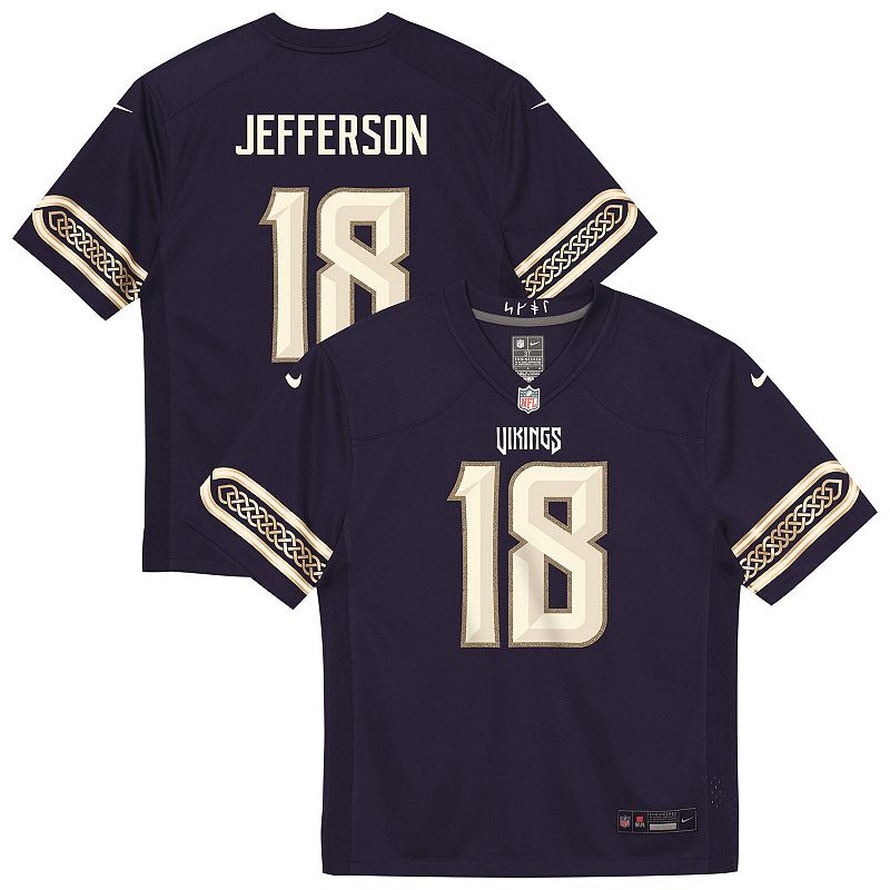 Toddler Nike Justin Jefferson Purple Minnesota Vikings 2026
