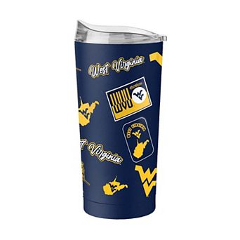 Logo Brands West Virginia Mountaineers 20oz. Dreamweave Powder Coat Tumbler