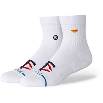 Unisex Stance White Minnesota Twins Hot Dog Quarter Socks