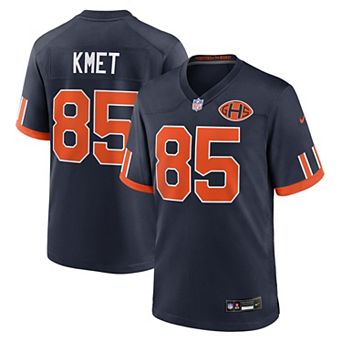 Men's Nike Cole Kmet Navy Chicago Bears 2026 Rivalries Collection Game Jersey