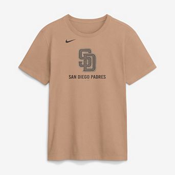 Men's Nike Tan San Diego Padres Fashion Cotton T-Shirt