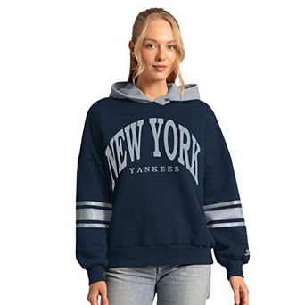 Women's Starter Navy New York Yankees Best Coach Hoodie