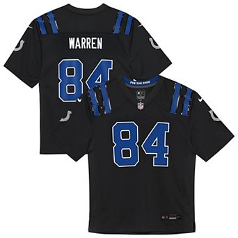 Preschool Nike Tyler Warren Anthracite Indianapolis Colts 2026 Rivalries Collection Game Jersey