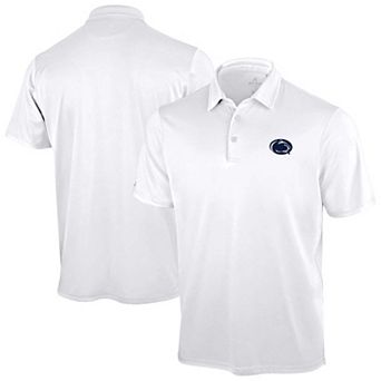 Men's Antigua White Penn State Nittany Lions Unshakeable Solid Polo
