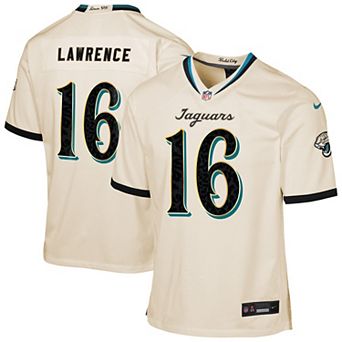 Youth Nike Trevor Lawrence Natural Jacksonville Jaguars 2026 Rivalries Collection Game Jersey