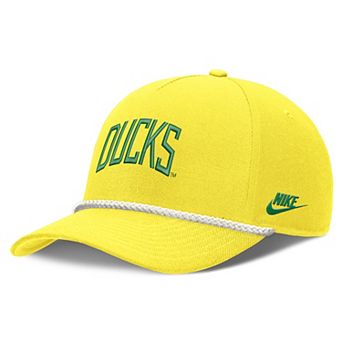 Unisex Nike Yellow Oregon Ducks Letter Rope Rise Adjustable Hat