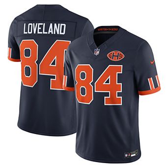 Men's Nike Colston Loveland Navy Chicago Bears 2026 Rivalries Collection Stitched Limited Jersey