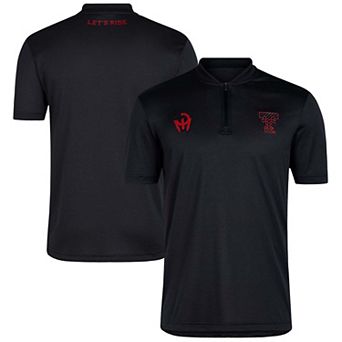Men's adidas Black Texas Tech Red Raiders Let's Ride Polo
