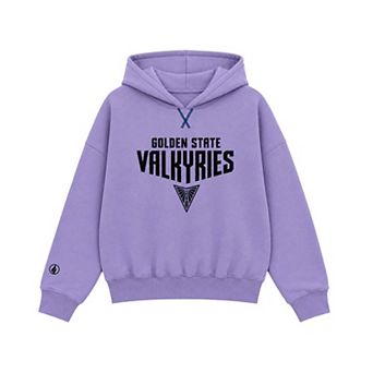 Unisex FISLL Lavender Golden State Valkyries Oversized Pullover Hoodie