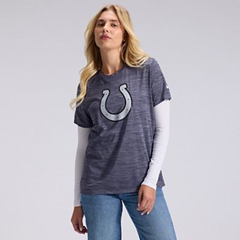 Women's Nike Anthracite Indianapolis Colts 2026 Rivalries Collection Sideline Velocity Dri-FIT T-Shirt