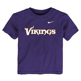 Toddler Nike Purple Minnesota Vikings Wordmark T-Shirt