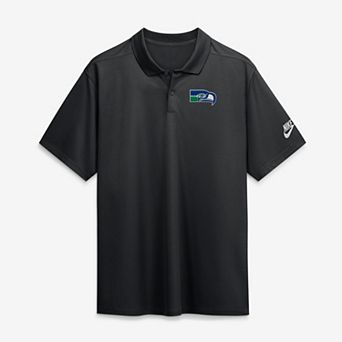 Men's Nike Black Seattle Seahawks Heritage Roots Victory Dri-FIT Polo