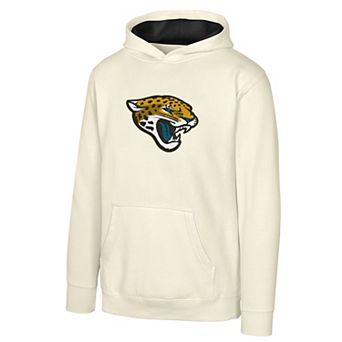 Youth Outerstuff Natural Jacksonville Jaguars Prime Pullover Hoodie