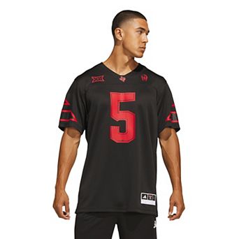 Men's adidas Patrick Mahomes Black Texas Tech Red Raiders Let's Ride Premier Jersey