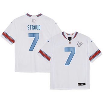 Preschool Nike C.J. Stroud White Houston Texans 2026 Rivalries Collection Game Jersey