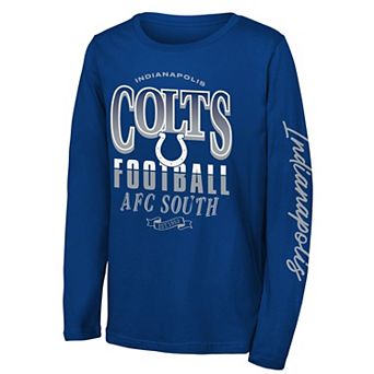 Youth Outerstuff Royal Indianapolis Colts Real Ones Long Sleeve T-Shirt