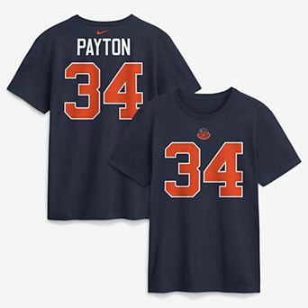 Men's Nike Walter Payton Navy Chicago Bears 2026 Rivalries Collection Player Name & Number T-Shirt