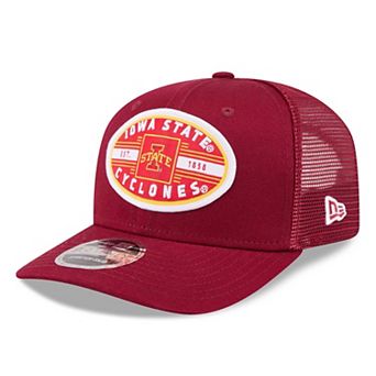 Unisex New Era Cardinal Iowa State Cyclones Inline Patch 9SEVENTY Trucker Adjustable Hat