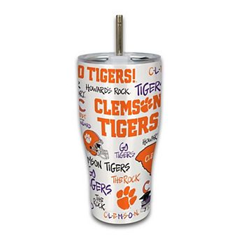 Clemson Tigers 30oz. Icon Metal Tumbler