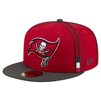 Men's New Era Red Tampa Bay Buccaneers Soutache 59FIFTY Fitted Hat