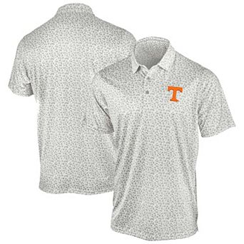 Men's Antigua Gray Tennessee Volunteers Flourish Polo