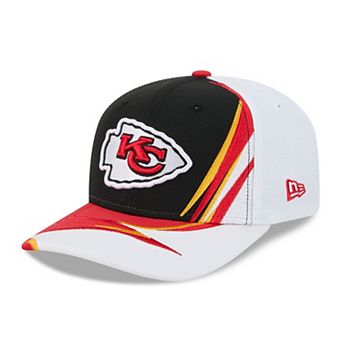 Men's New Era Black/White Kansas City Chiefs Fan 9SEVENTY Adjustable Hat