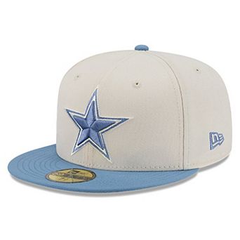 Men's New Era Cream/Blue Dallas Cowboys Color Pack 59FIFTY Fitted Hat