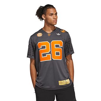 Men's adidas #26 Smokey Grey Tennessee Volunteers Neyland Legacy Premier Jersey