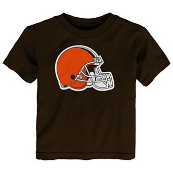 Toddler Outerstuff Brown Cleveland Browns Primary Logo T-Shirt
