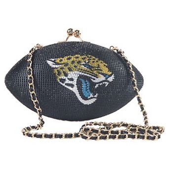 Women's Cuce Jacksonville Jaguars Team Color Crystal Football Purse